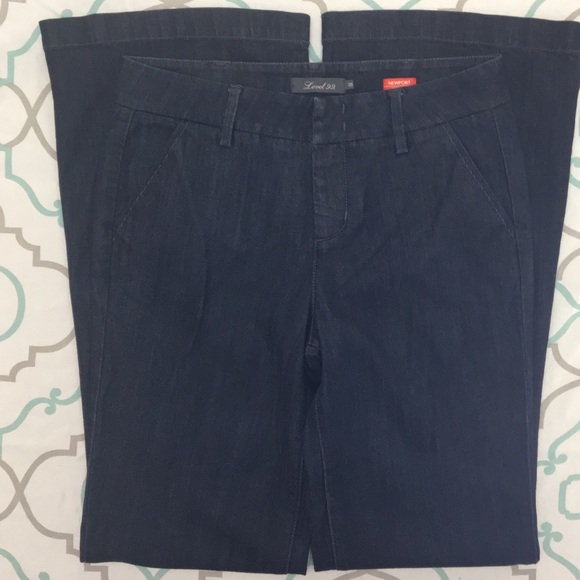 Level 99 Denim - 💙👖LEVEL99! NEWPORT WIDE LEG👖💙28 5/6 32.75” EUC